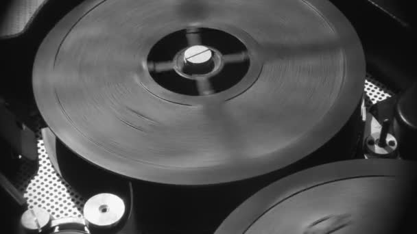 Sixteen Millimeter Film is Rotated — Αρχείο Βίντεο