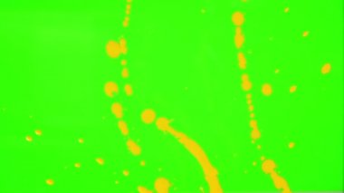 Yeşil ekran Over.yellow boya boyalı olduğunu