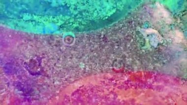 Boya yapmamı. Harika desenler