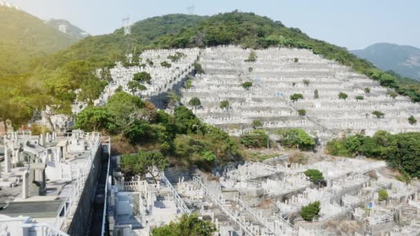 Cimitero di Hong Kong — Video Stock