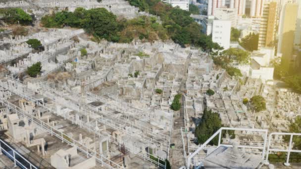 Cimitero di Hong Kong — Video Stock