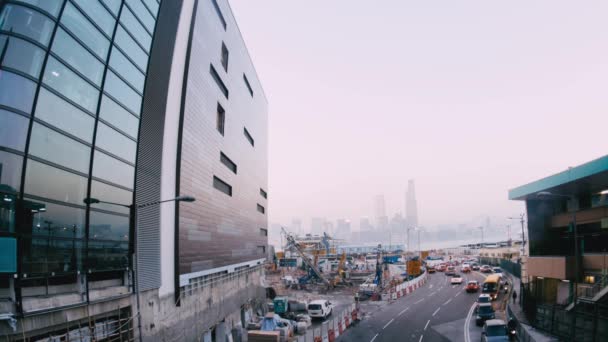 Hong Kong, Kina 28 Feb, 2017: Day Streets of Hong Kong – Stock-video