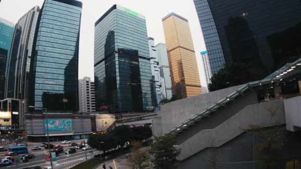 Hong Kong, China - 28 Feb, 2017: Día de las Calles de Hong Kong — Vídeos de Stock