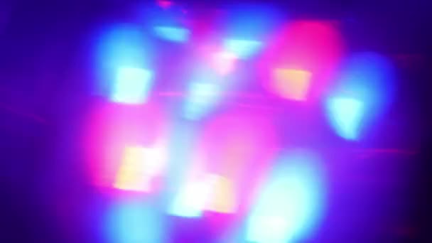 Mover luces brillantes abstractas — Vídeos de Stock