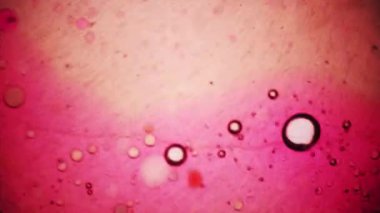 Mikroskobik görünümü mürekkep su