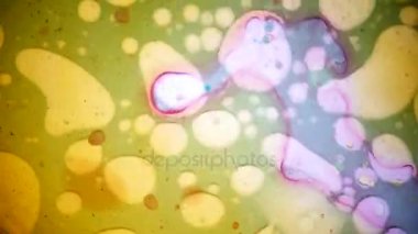 Mikroskobik görünümü mürekkep su