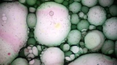 Mikroskobik görünümü mürekkep su