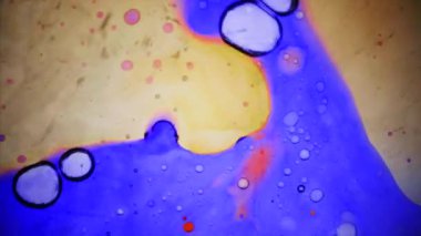 Mürekkep su soyut desenler