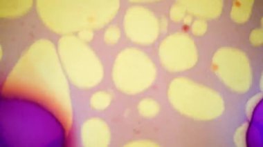 Mürekkep su soyut desenler