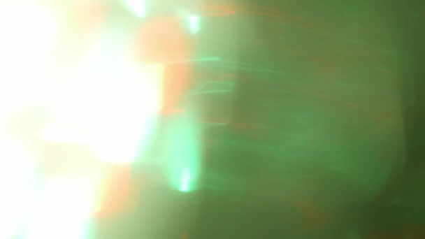 Rörliga abstrakt lysande lampor — Stockvideo