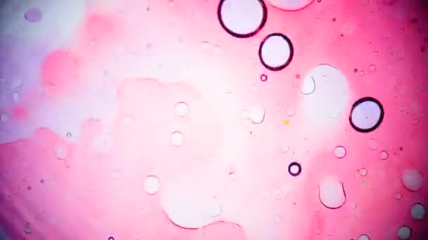 Abstract Patterns of Ink in Water — Stock Video