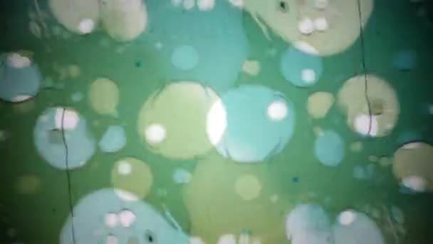 Abstracte patronen van de inkt in Water — Stockvideo
