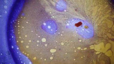 Mürekkep su soyut desenler