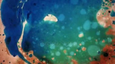 Mürekkep su soyut desenler