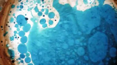 Mürekkep su soyut desenler