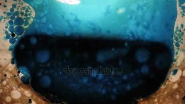 Mürekkep su soyut desenler