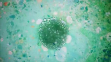 Mürekkep su soyut desenler