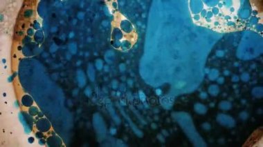 Mürekkep su soyut desenler