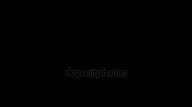 Parlama ışık siyah bir zemin üzerine