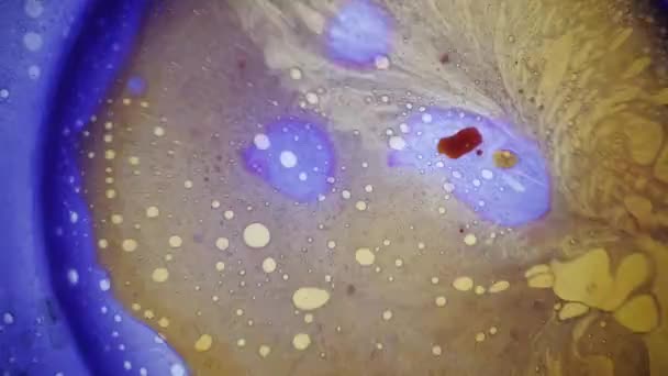 Schémas abstraits de l'encre dans l'eau 