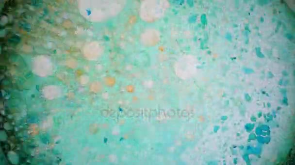 Schémas abstraits de l'encre dans l'eau 