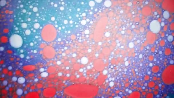 Schémas abstraits de l'encre dans l'eau 