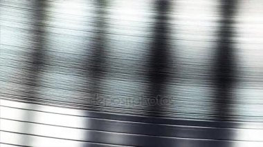 Vinil kaydıdır Rotating.Close Up