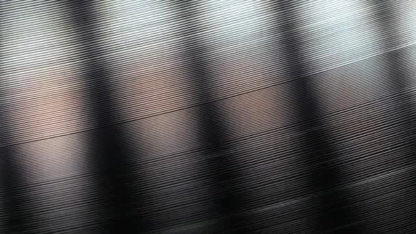 Vinyl Record tourne Fermer vers le haut 
