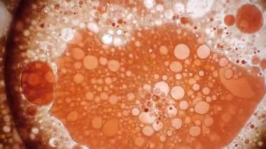 Mikroskobik görünümü mürekkep su