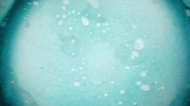 Mikroskobik görünümü mürekkep su