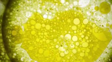 Mikroskobik görünümü mürekkep su