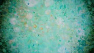 Mikroskobik görünümü mürekkep su