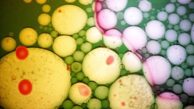 Mikroskobik görünümü mürekkep su