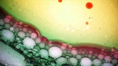 Mikroskobik görünümü mürekkep su