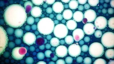 Mikroskobik görünümü mürekkep su