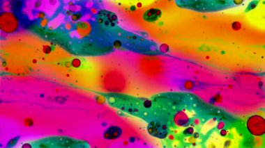 Harika desenler renkler ve boyalar