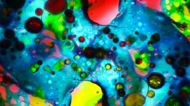 Harika desenler renkler ve boyalar