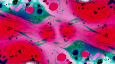 Harika desenler renkler ve boyalar