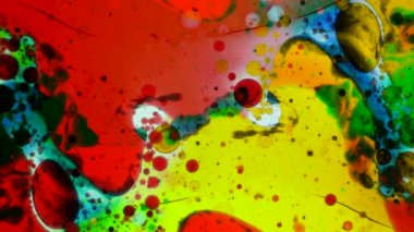 Harika desenler renkler ve boyalar