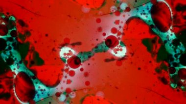 Harika desenler renkler ve boyalar