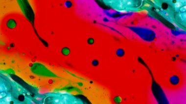 Harika desenler renkler ve boyalar