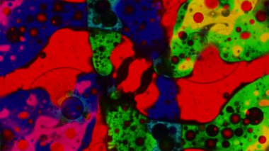 Harika desenler renkler ve boyalar