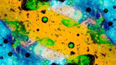 Mikroskobik desenleri, renkleri ve boyalar