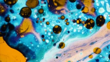 Mikroskobik desenleri, renkleri ve boyalar