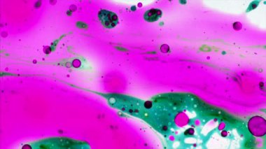 Mikroskobik desenleri, renkleri ve boyalar