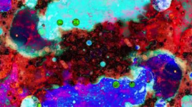 Harika desenler renkler ve boyalar