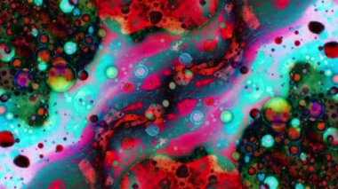 Harika desenler renkler ve boyalar