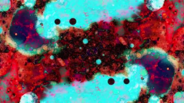 Modèles microscopiques de couleurs et de peintures 