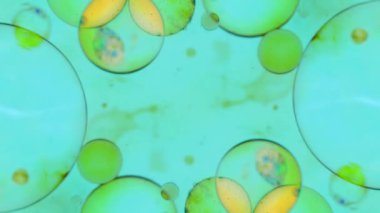 Mikroskobik desenleri, renkleri ve boyalar