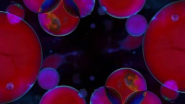 Mikroskobik desenleri, renkleri ve boyalar